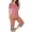 Hot Pink, variant on Tnhcen 2 Piece Women's Gradient Print Pajamas Sets Short Sleeve Top Capri Pants Pjs Sleepwear with Pockets Homewear S-3XL
