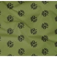 thumbnail image 4 of oneOone Organic Cotton Poplin Twill Fabric Floral Block Print Sewing Fabric BTY 42 Inch Wide, 4 of 4