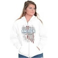 thumbnail image 5 of American United We Stand Emblem Hoodie Sweatshirt Women Men Brisco Brands X, 5 of 6