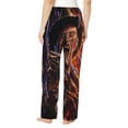 thumbnail image 3 of Freddy Krueger Women's Pajama Pants, Comfy All Over Print Lounge Pants Casual Sleepwear with Pockets & Drawstring, 3 of 8