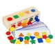 thumbnail image 1 of Juego de reconocimiento de color portátil con caja de tarjeta Juguetes de clasificación de color para niños pequeños Hugtrwg Para estrenar, 1 of 9