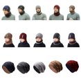 thumbnail image 2 of Sonducket 1 juego de pañuelos para el cuello, colores surtidos, polainas para el cuello, bufanda para cubrir la cara para niños adultos Sombreros XBG Vino Tinto, 2 of 6