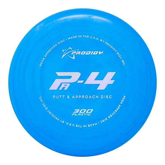Prodigy Disc 300 PA-4 Disc Golf Putter | Understable Putt & Approach Disc | Designed for All Players and Skill Levels | Straight Flying Putter | Colors May Vary (170-174g)