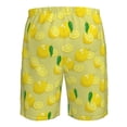 thumbnail image 6 of Kdxio Bright Lemons Pattern Mens Casual Shorts - Drawstring Summer Beach Sports Shorts for Men, 6 of 9