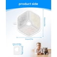 thumbnail image 4 of Cunina Cat Water Fountain Filter Fit for Smartoo 152oz/4.5L Wireless Cat Fountain PTM-643,Cat Fountain Filter Replacement 4 Filters + 4 Sponge, Multilayer Filter Fit for Smartoo Replacement Filters, 4 of 6