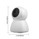 thumbnail image 5 of Lankey Cámara de seguridad interior 360 grados Pan/Tilt WiFi Cámaras para seguridad en el hogar Cámara de interior enchufable para el hogar Cámara de monitor de mascotas para bebés Lankey Monitor de bebé, 5 of 6
