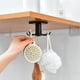 thumbnail image 3 of Gancho Almacenamiento 6 Garras Giratorio 360 ​​grados para Cuchara Toalla Utensilio (negro), 3 of 9