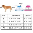 thumbnail image 2 of Dog Cones After Surgery Soft Cone Adjustable Pet Protection Collar Blue X Large, 2 of 4