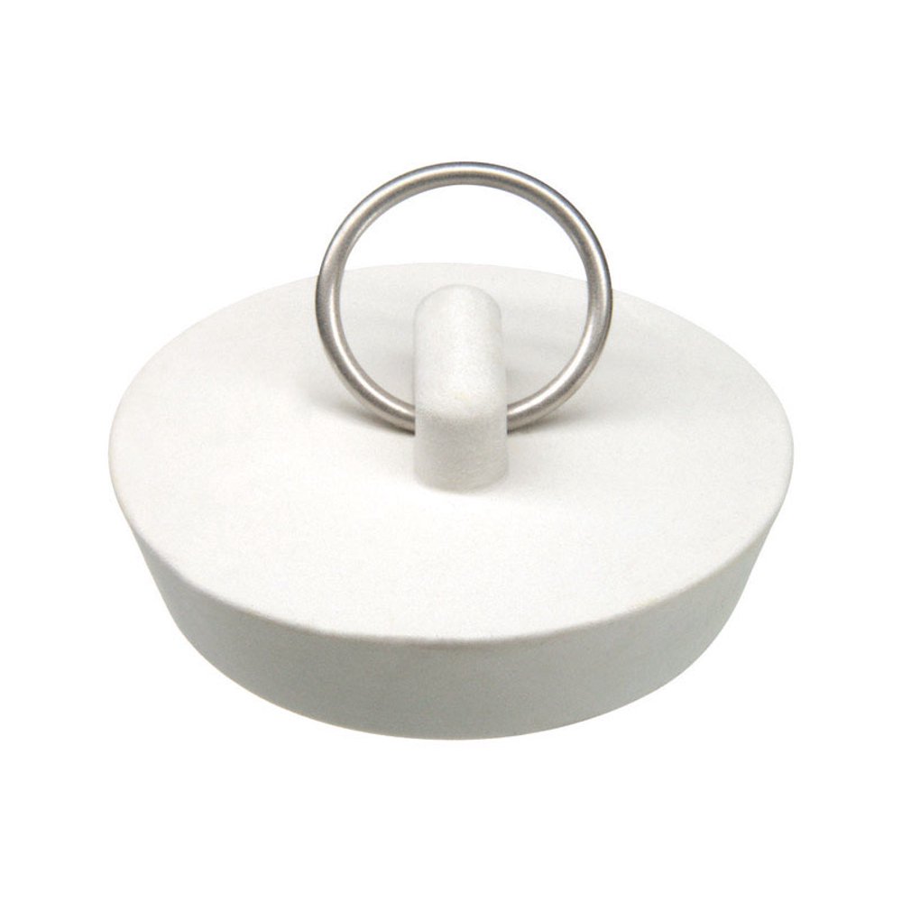 Danco 13/4 in. Dia. White Rubber Sink Stopper