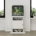 thumbnail image 1 of Flipper™ 10/20 Gallon Aquarium Stand, Ivory Oak, 1 of 8