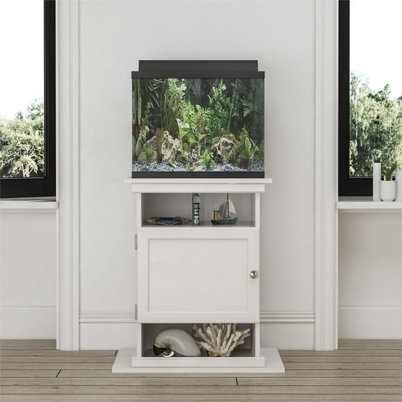 Flipper™ 10/20 Gallon Aquarium Stand, Ivory Oak