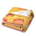 thumbnail image 3 of Manta tamaño queen P-ikachu, regalos para niñas y niños, súper suave, liviana, acogedora, manta de franela de felpa, decoración de cama, sofá, todas las estaciones, 40 x 50 pulgadas, 3 of 7