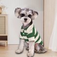 thumbnail image 2 of CSChome Pet Vest Contrast Color Striped Dog T-Shirt Soft Breathable Summer Doggy Clothes, 2 of 7
