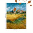 thumbnail image 3 of Van Gogh Wheat Field Canvas Wall Art Print, Living Room Bedroom Apartment Hotel Decor, 3 of 8