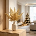 thumbnail image 3 of 2026 Christmas Indoor Home Decor Gold-Glittered Leaf Spray Christmas Decoration And Artificial Colorful Foliage And Home Decor, 3 of 5