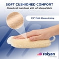 thumbnail image 5 of Rolyan Palm Protector with Finger Separators, Left Hand, Sherpa Lining, 1 Pack, 5 of 6