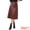Burgundy, variant on DARING DIVA Women's Vintage A Line Faux PU Leather Midi Skirts XS Apricot White