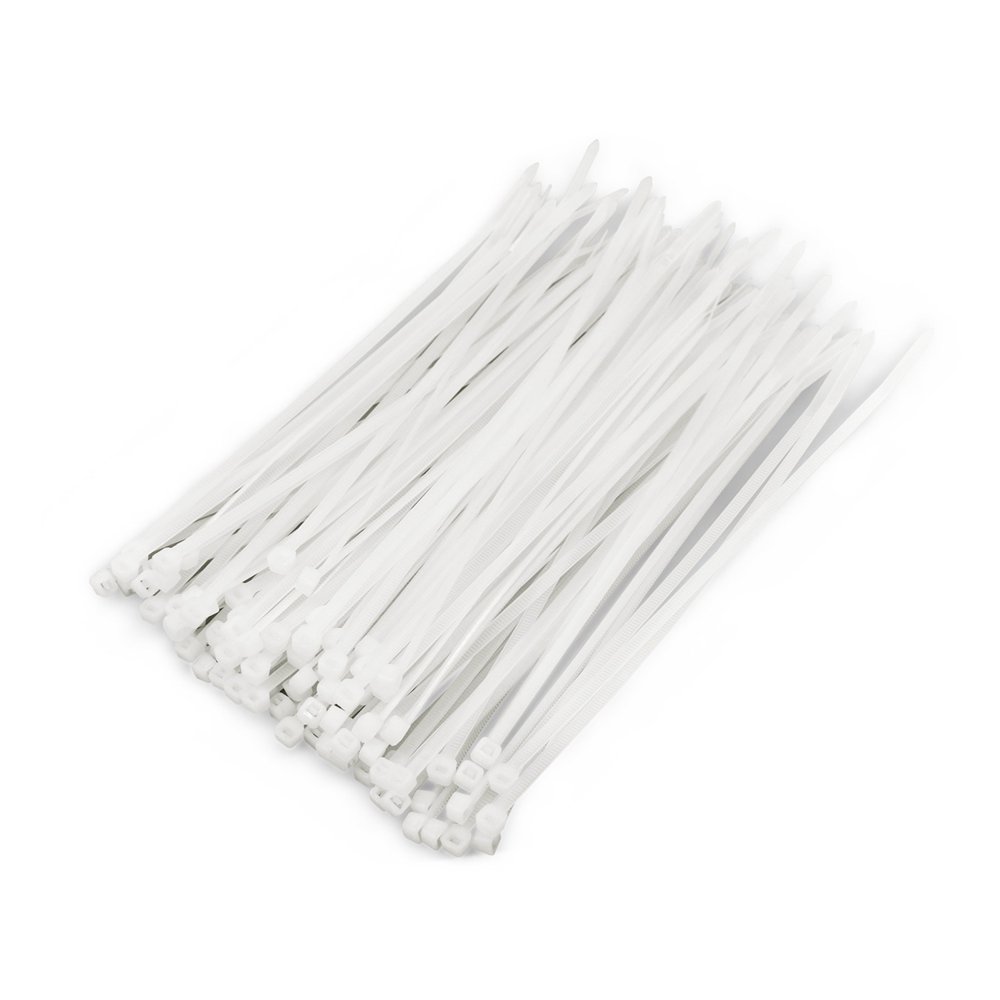 Yes4All 100Piece/Pack Nylon Cable Zip Ties (10") Heavy Duty (50lbs