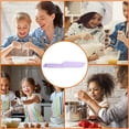 thumbnail image 4 of Yuarrent Juegos de cocina para niños Herramientas de cocina reales Pastel seguro Bordes dentados Corte cómodo Manijas ergonómicas Accesorios Mostrada tipo 8, 4 of 6