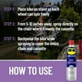 thumbnail image 4 of WD-40 Specialist Foaming Fast-Acting Bike Chain Cleaner & Degreaser, 10 oz, 4 of 12