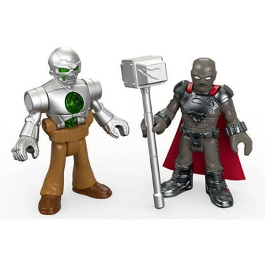 Imaginext DC Super Friends Steel & Metallo