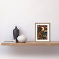 thumbnail image 2 of Gaia Mother Nature Modern Art Nouveau Folk Art Artwork Framed Wall Art Print 9X7 Inch, 2 of 5
