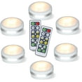 thumbnail image 1 of Wireless Led Puck Lights Battery Operated with Remote Control, 1 of 8