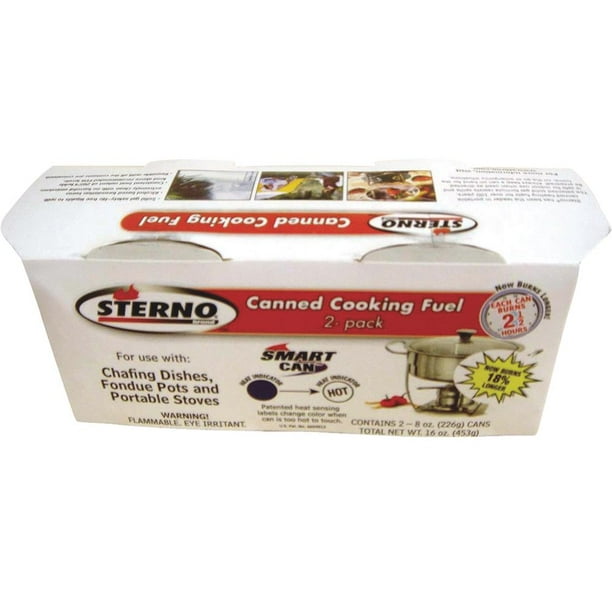 Sterno 2 Pack 2.25hr Canned Heat 20606