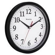 Westclox 9.75 Black Basic Analog QA Wall Clock