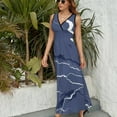 thumbnail image 3 of Marble Vestido Sin Mangas Para Mujer, Traje De, Ropa De Cumpleaños, Verano, 3 of 5
