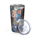 thumbnail image 2 of Dachshund and Flower 10oz Tumblers Stainless Steel Tumbler with Lid and Straw,Vacuum Insulated Double Wall Travel Tumbler Cups with Cleaning Brush for Coffee, Tea, 2 of 4