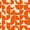 Orange Offwhite, variant on Castle Fairy Boho Tropical Courtyard Twin Sheets 3pcs,Geometric Mosaic Motif Bedding,Pink Teal Orange,1 Flat Sheet, 1 Fitted Sheet and 1 Pillowcase