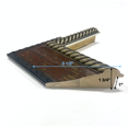 thumbnail image 4 of 3 1/2" Readymade Wood Picture Frame (Antiqued Red with Rope), 4 of 7