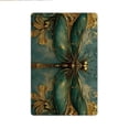 thumbnail image 3 of JML Doormat, Quick-Dry Microfiber Fabric & Non-Slip Rubber Backing Door Mat - Super Absorbent, Floor Mat for Bathroom/Kitchen, (16"x24") - Ideal Housewarming Gift, Dragonfly, 3 of 7