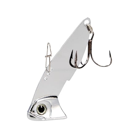 Steel Shad Bottom Blade 1/2 oz Blade Bait Silver