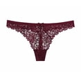 thumbnail image 1 of Tanga de mujer seductora transparente hueca, sexy, de encaje, de cintura baja, pantalones de algodón para mujer, ropa interior para mujer, 1 of 6