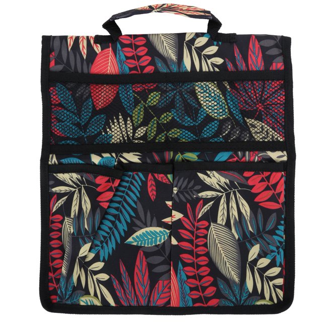 Taburete Oxford portátil para arrodillarse en el jardín, bolsa de herramientas, carrito de trabajo al aire libre, bolsas colgantes, organizadores, hojas rojas YUNYI BRAND Deportes