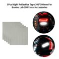 thumbnail image 6 of 300x300mm Gray Reflective Stickers Adhesive Tape for Low Light Environment, 6 of 6
