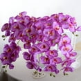 thumbnail image 3 of Silk Artificial Phalaenopsis Flowers Artificial Orchid Flowers Branches 8 Large Blooms 30 Inches Stem Plants for Home Wedding Garden Decoration, 3 of 3