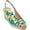 Azure Blue Lemon Print, variant on Cole Haan Womens Printed Slingback Espadrille Heels