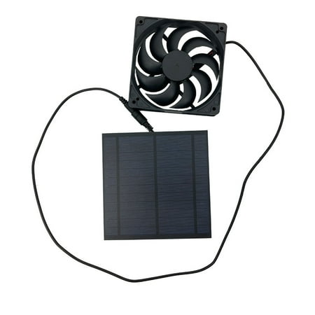 

Bedroom Small Size Mini Hand Fan Border Small Size Solar Panel Chicken Kennel Ventilation Fan Photovoltaic for Couple Subway Hiking Gift