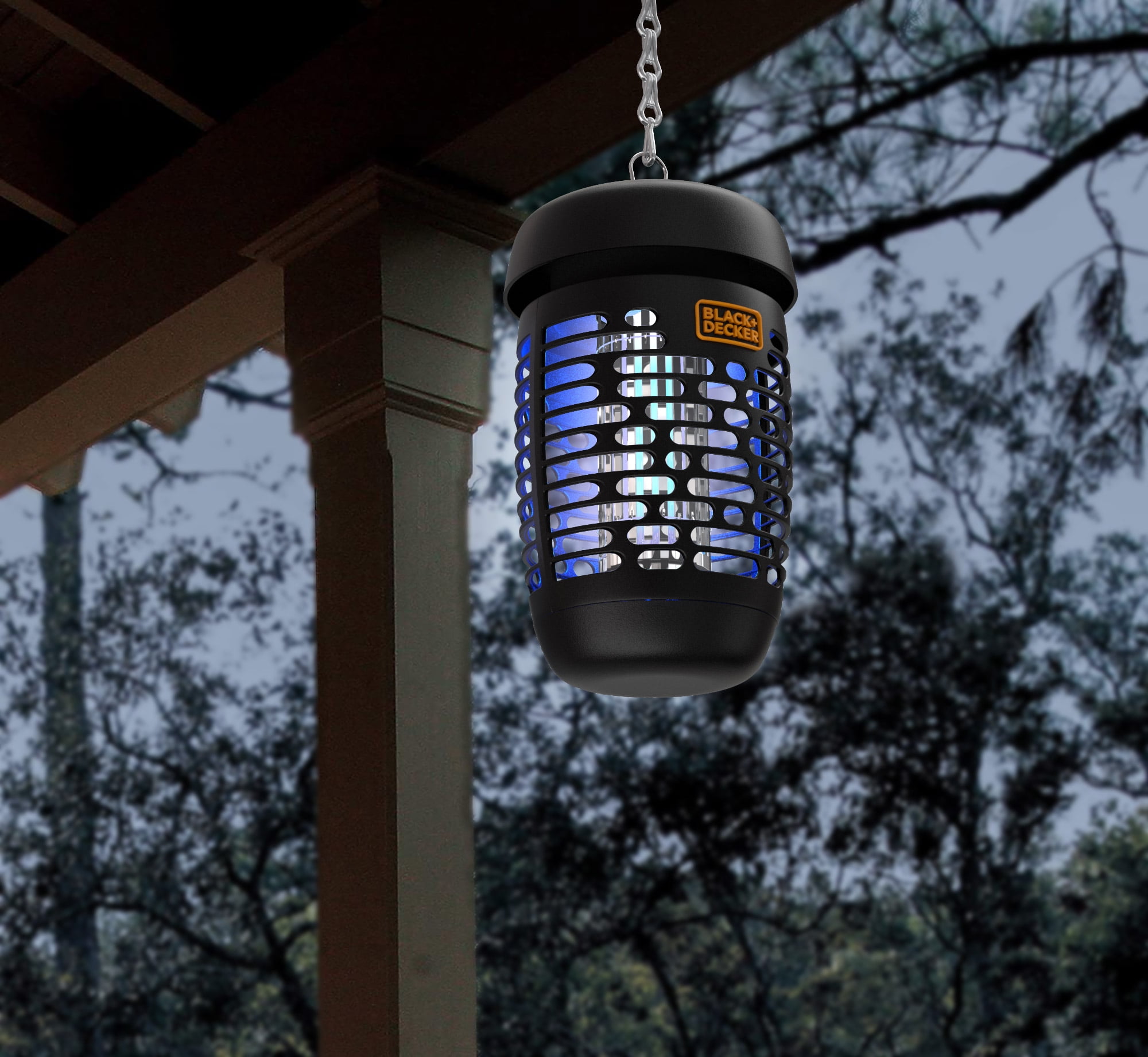 BLACK+DECKER Bug and Fly Zapper, Mosquito Attractant Killer and