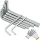 thumbnail image 1 of 7Pcs Square Head Wrench Set L Shaped Square Key Kit Chromium Vanadium Steel Square Head Screwdrivers, 3-10mm, 1 of 4