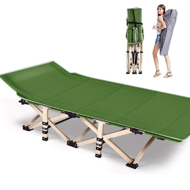 Lilypelle 75" Cots for Camping Traveling Fold Cot for Adults Portable