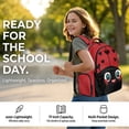 thumbnail image 4 of Bulopur Cartoon Ladybug Print Kids Backpack Set 4 Pcs Durable Waterproof Kids School Bag with Lunch Box, Pencil Case and Water Bottle Cover for Toddler Girls, 4 of 7