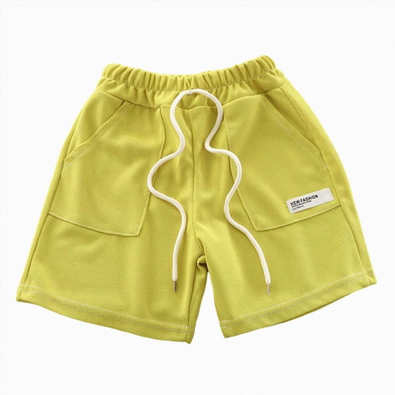 KPOPLK 3T-12T Boys Athletic Shorts Casual Baseball Shorts Boys Mesh Quick Dry Running Shorts Knee-Length Shorts Size 6-12 Months,Green