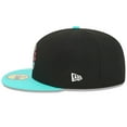 thumbnail image 5 of Men's New Era Black/Turquoise Memphis Grizzlies 2025/26 Classic Edition Jersey Hook 59FIFTY Fitted Hat, 5 of 7