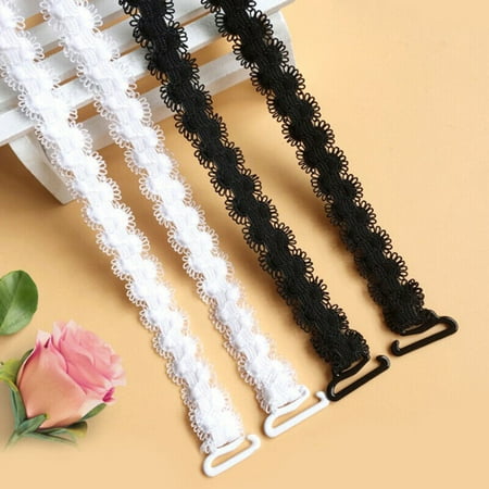 

Nonslip Lace Elastic Adjustable Band Bra Strap Holder Racer Back Clip For Women