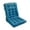 Blue, variant on Non-Slip Rocking Chair Cushion, Tufted Rocker Seat Back Pad with Ties, Sturdy &Comfort Thick Padding Pillow Chair Mat Cushions for Outdoor/Indoor Office Home Dining Room Kitchen Patio