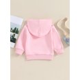 thumbnail image 4 of Bagilaanoe Toddler Baby Girl Boy Hoodies Sweatshirt Long Sleeve Pullover 6M 12M 18M 24M 3T 4T Kids Fall Loose Tee Tops, 4 of 9